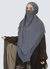 3 layer Khimer - Cornflower Blue