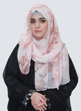 Lawn Marble Flowered Print Design - Pink