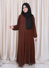 Basic Maroon Abaya
