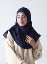 Instant Double Loop Plain Hijab