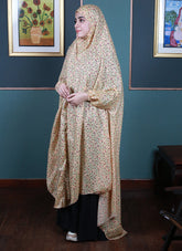 Namaz Chaddar - Yellow Design 1