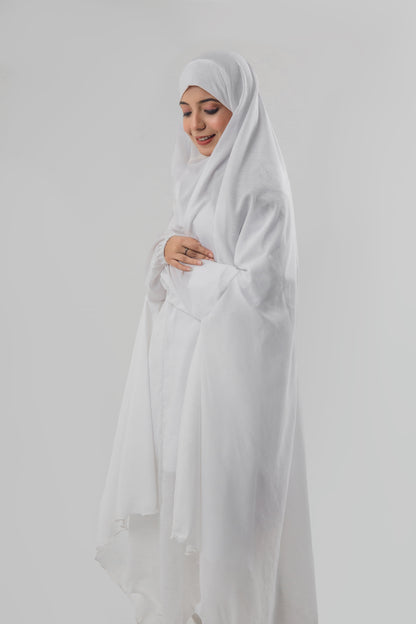 Namaz Chaddar - Plain White