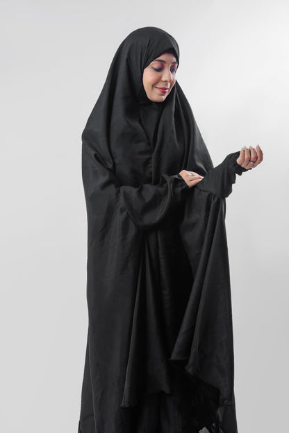 Namaz Chaddar - Plain Black