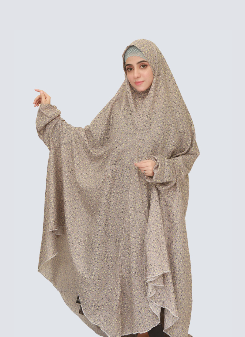 Namaz Chaddar - Grey Design 1