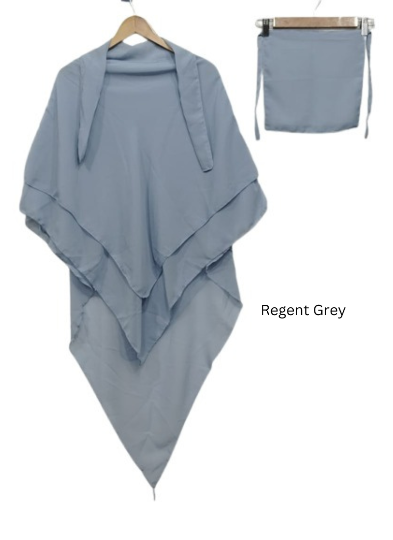 3 layer Khimer - Regent Grey