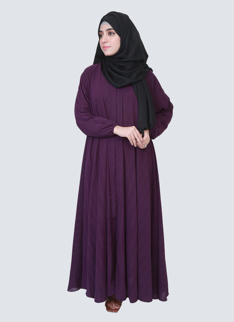 Basic Purple Abaya