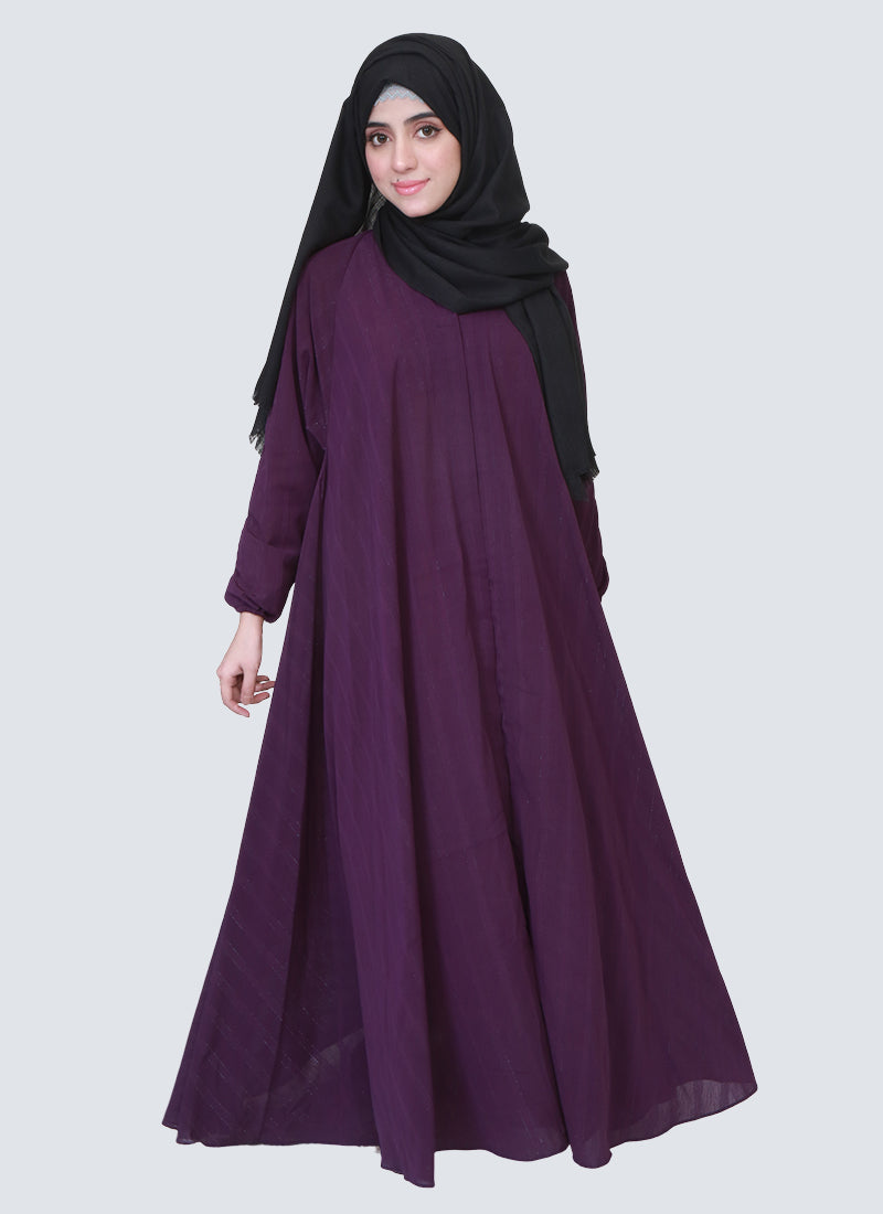 Basic Purple Abaya