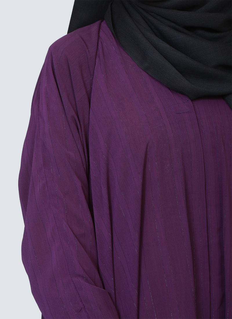 Basic Purple Abaya