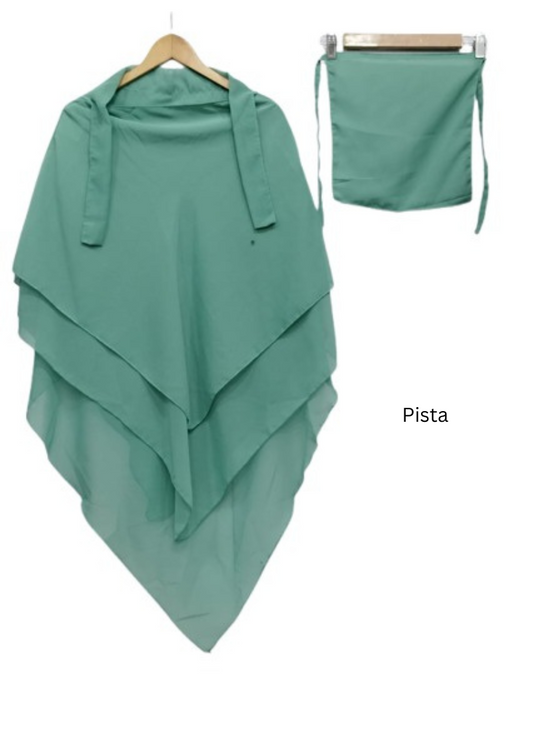 3 layer Khimer - Pista Green