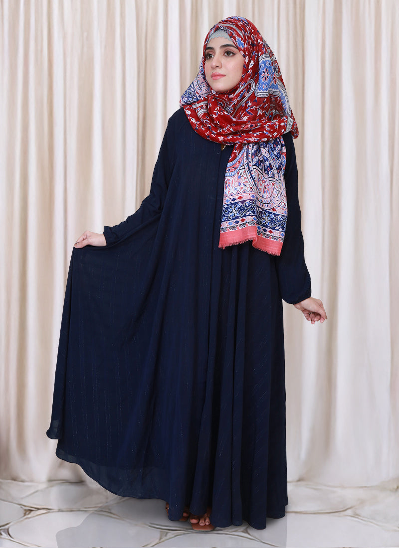 Basic Navy Abaya