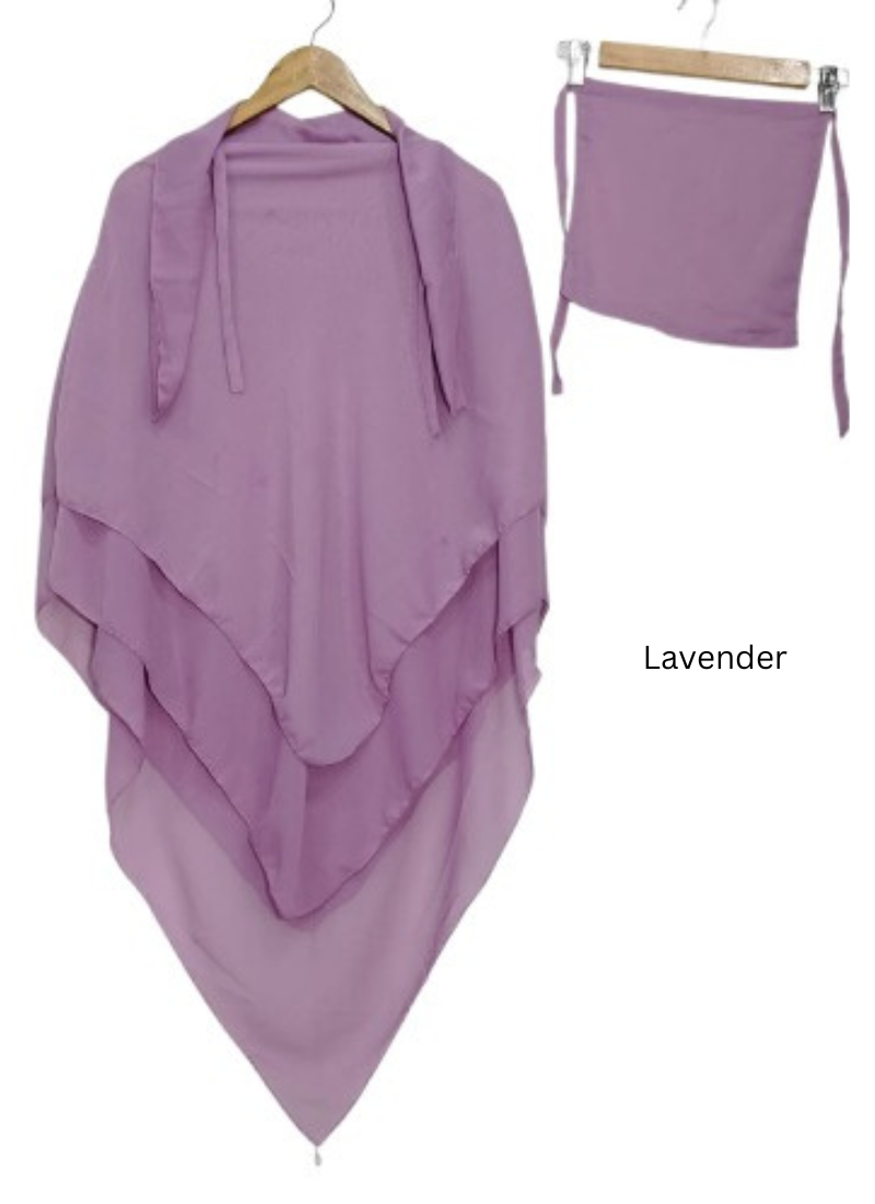 3 layer Khimer - Lavender